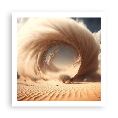 Plakat - Åben portal - 60x60 cm