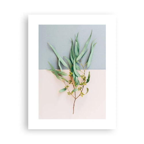Plakat - Pastelfarvernes subtilitet - 30x40 cm
