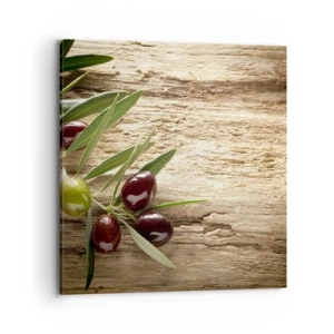 Lærredstryk - Billede på lærred - Lige fra naturen - 70x70 cm