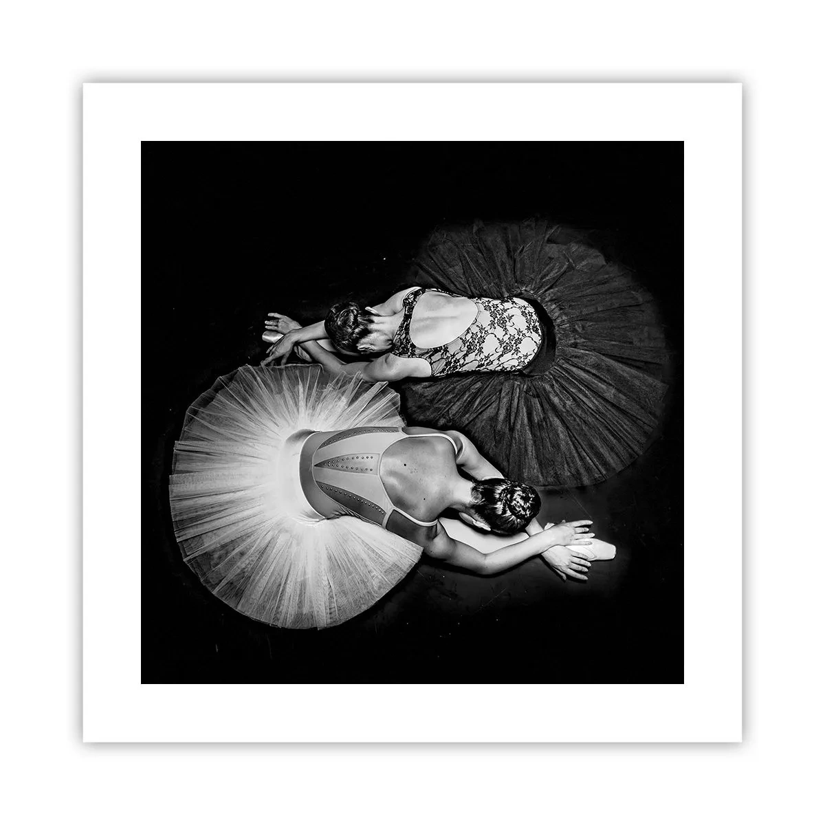 Plakat - Yin og yang - den perfekte balance - 40x40 cm