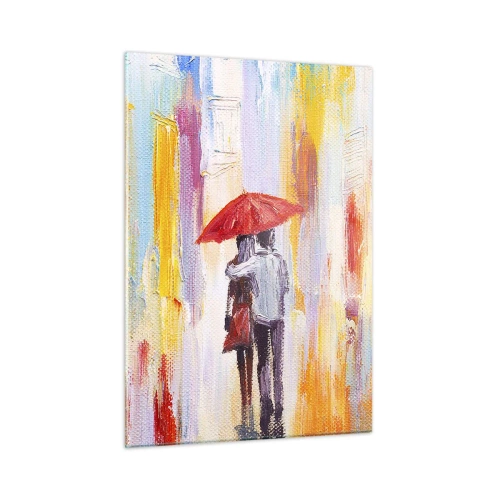 Billede på glas - Lad det regne mere - 50x70 cm