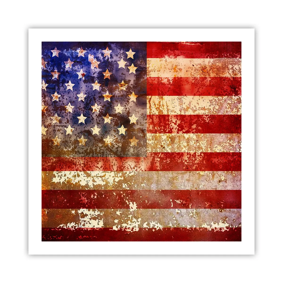 Plakat - Herlighed går ikke bort - 60x60 cm