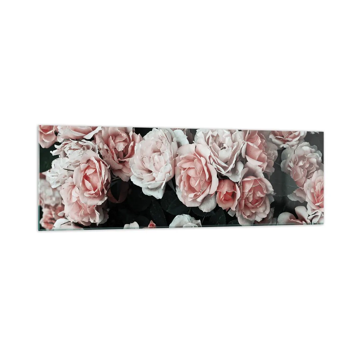 Billede på glas - Lyserød ansamble - 160x50 cm