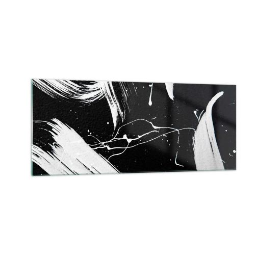 Billede på glas - Bryder mørket - 100x40 cm