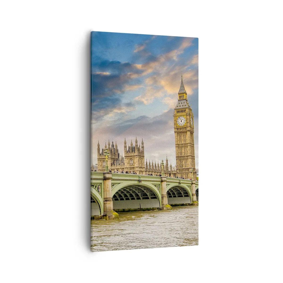 Lærredstryk - Billede på lærred - Tiden stod stille i Imperiet - 55x100 cm