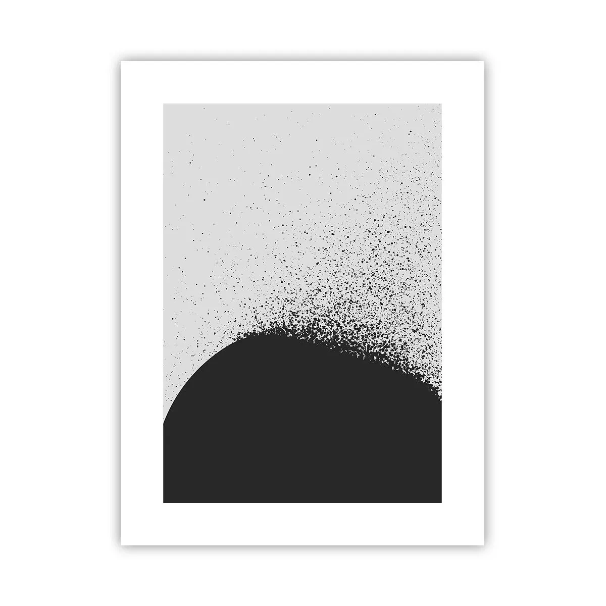 Plakat - Partikelbevægelse - 30x40 cm