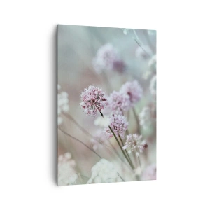 Lærredstryk - Billede på lærred - Søde filigranurter - 70x100 cm