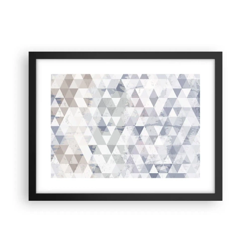 Plakat i sort ramme - I takt på tre - 40x30 cm