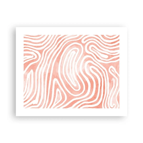 Plakat - I en labyrint af koraller - 50x40 cm