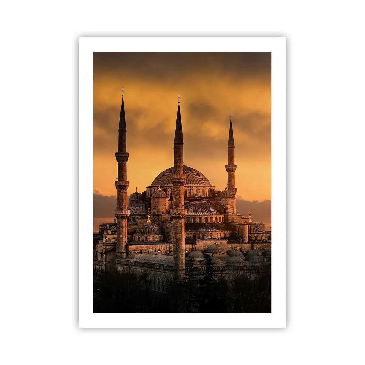 Plakat - Gud er stor - 50x70 cm