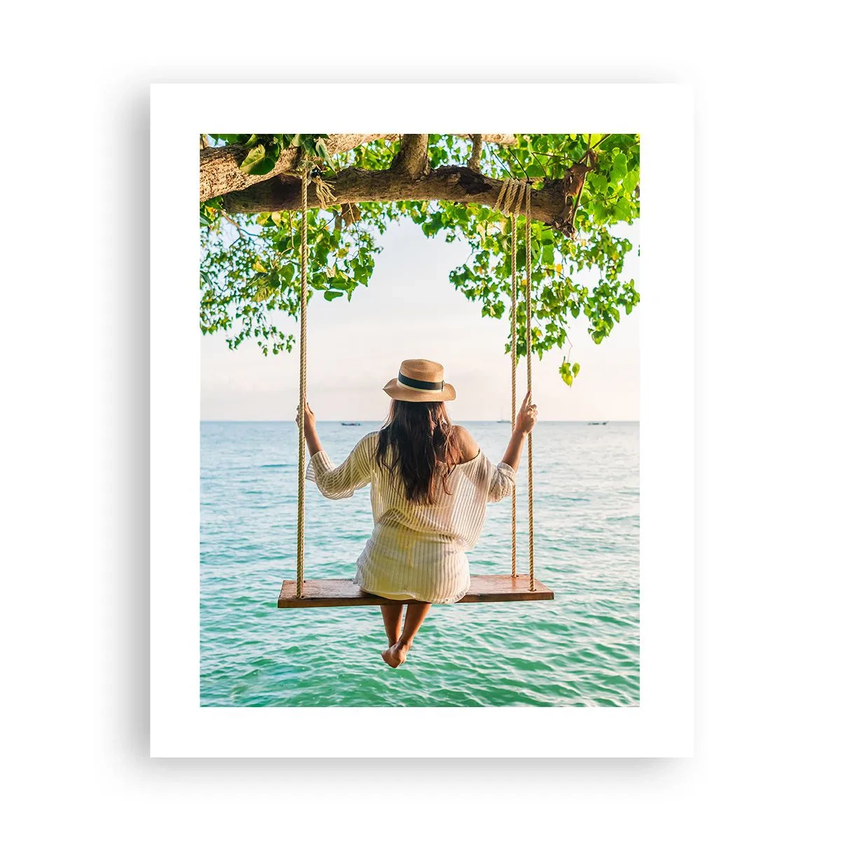 Plakat - Livet er smukt - 40x50 cm