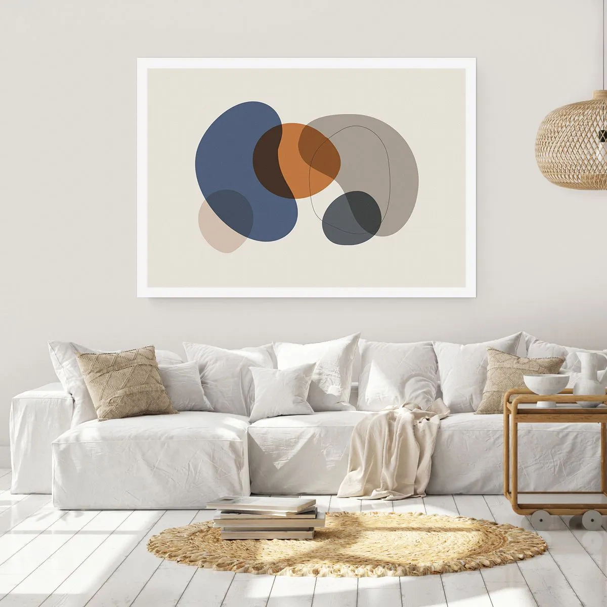 Plakat - Dråber af farve - 40x30 cm