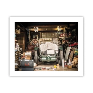 Plakat - Tilbage til fortiden - 50x40 cm