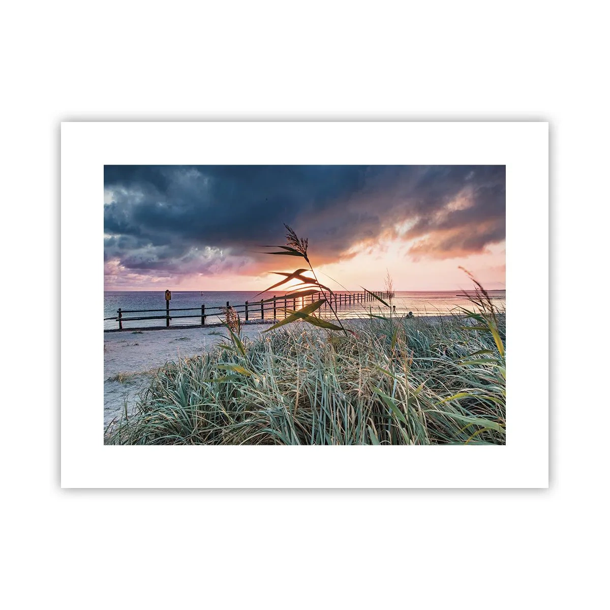 Plakat - Ikke passerer med vinden - 40x30 cm