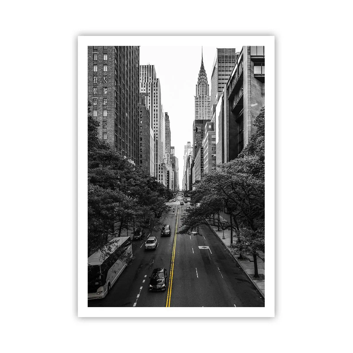 Plakat - New York morgen - 70x100 cm