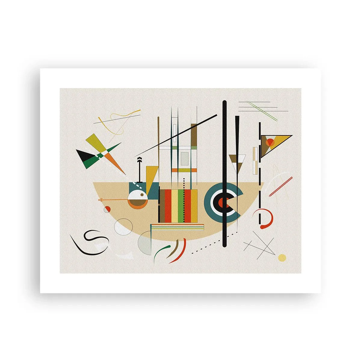 Plakat - Og verden griner - 50x40 cm