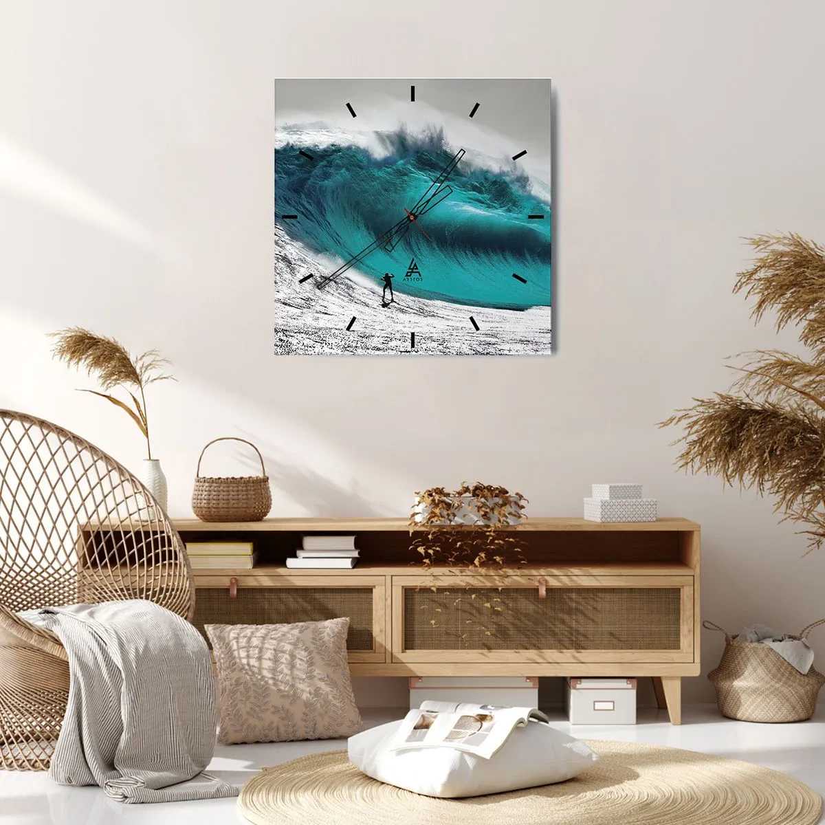 Vægur, Uret - Udfordring accepteret - 30x30 cm