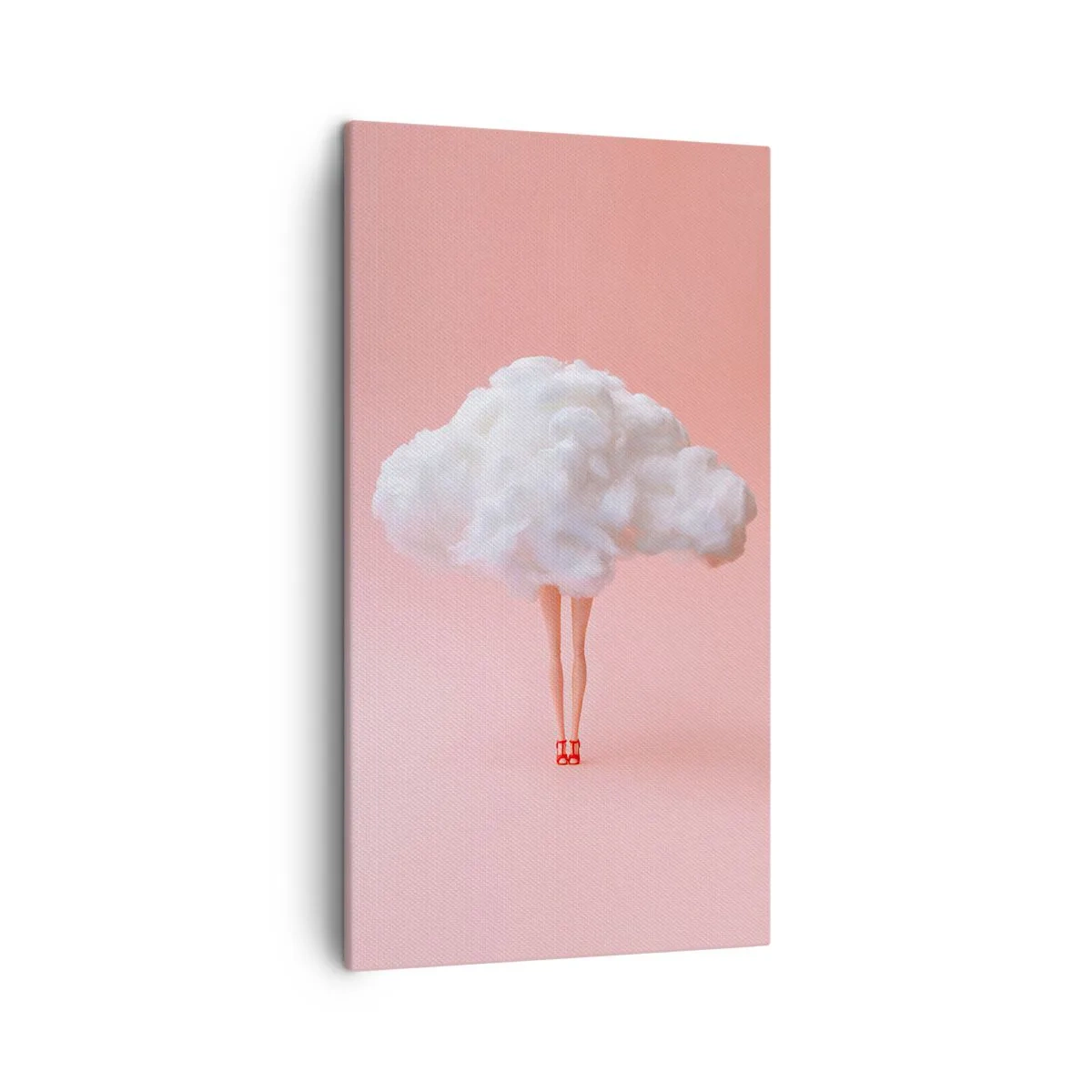 Lærredstryk - Billede på lærred - Et sødt løfte - 45x80 cm