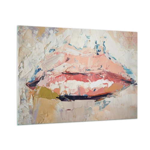 Billede på glas - Vækker sanserne - 100x70 cm