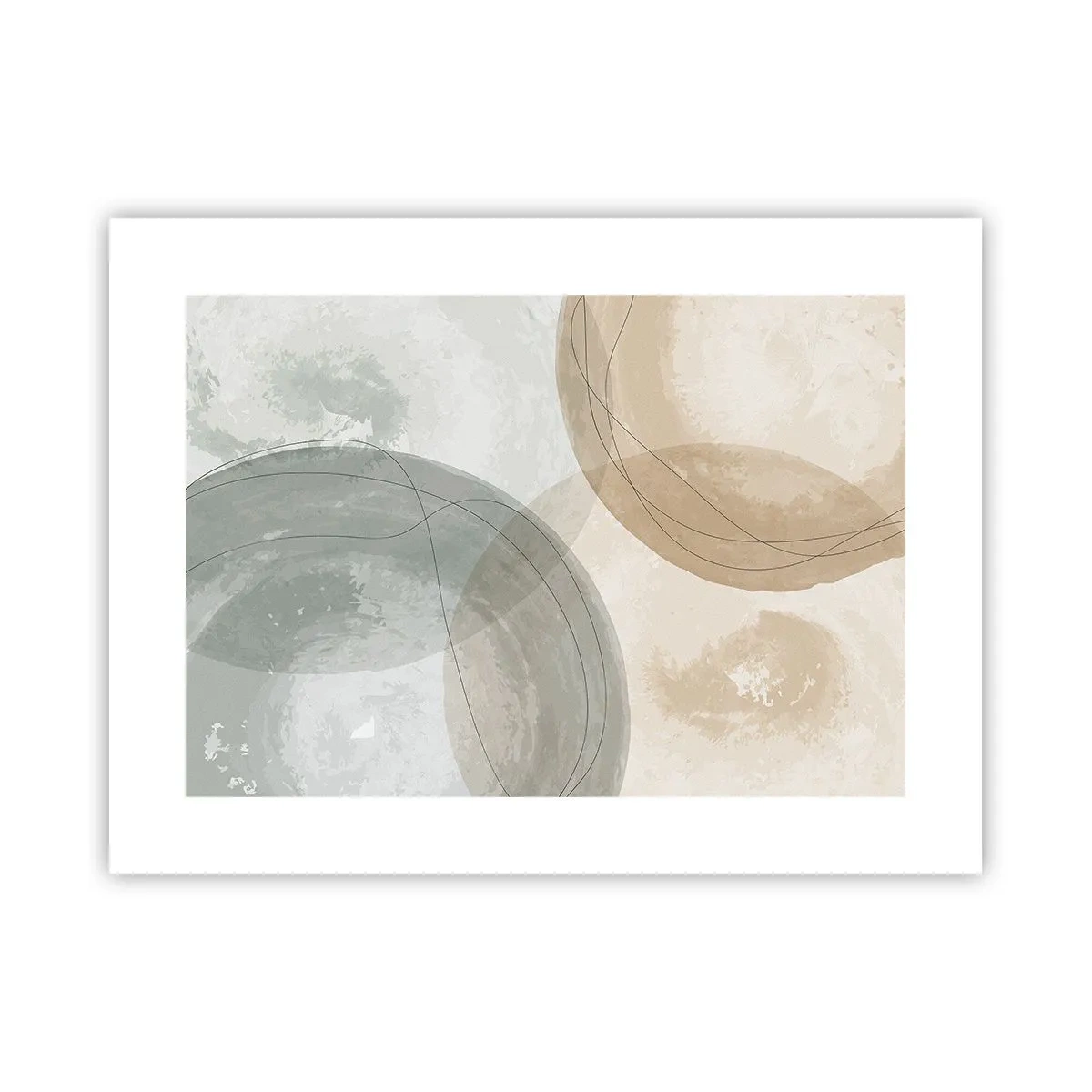 Plakat - Gennemtrængning af verdener - 40x30 cm