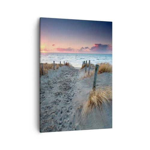 Lærredstryk - Billede på lærred - Du har udgydt en regnbue af strålende pragt.... - 50x70 cm