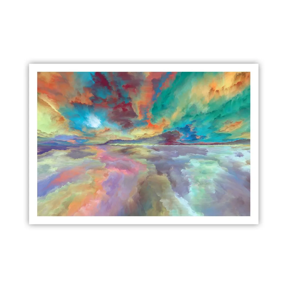 Plakat - To himle - 100x70 cm