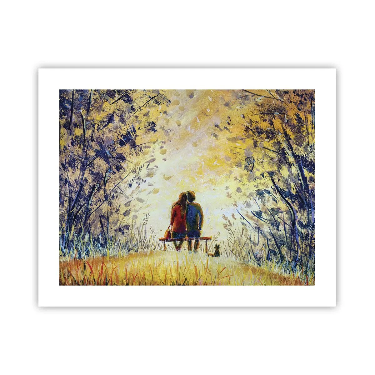 Plakat - Et magisk øjeblik - 50x40 cm