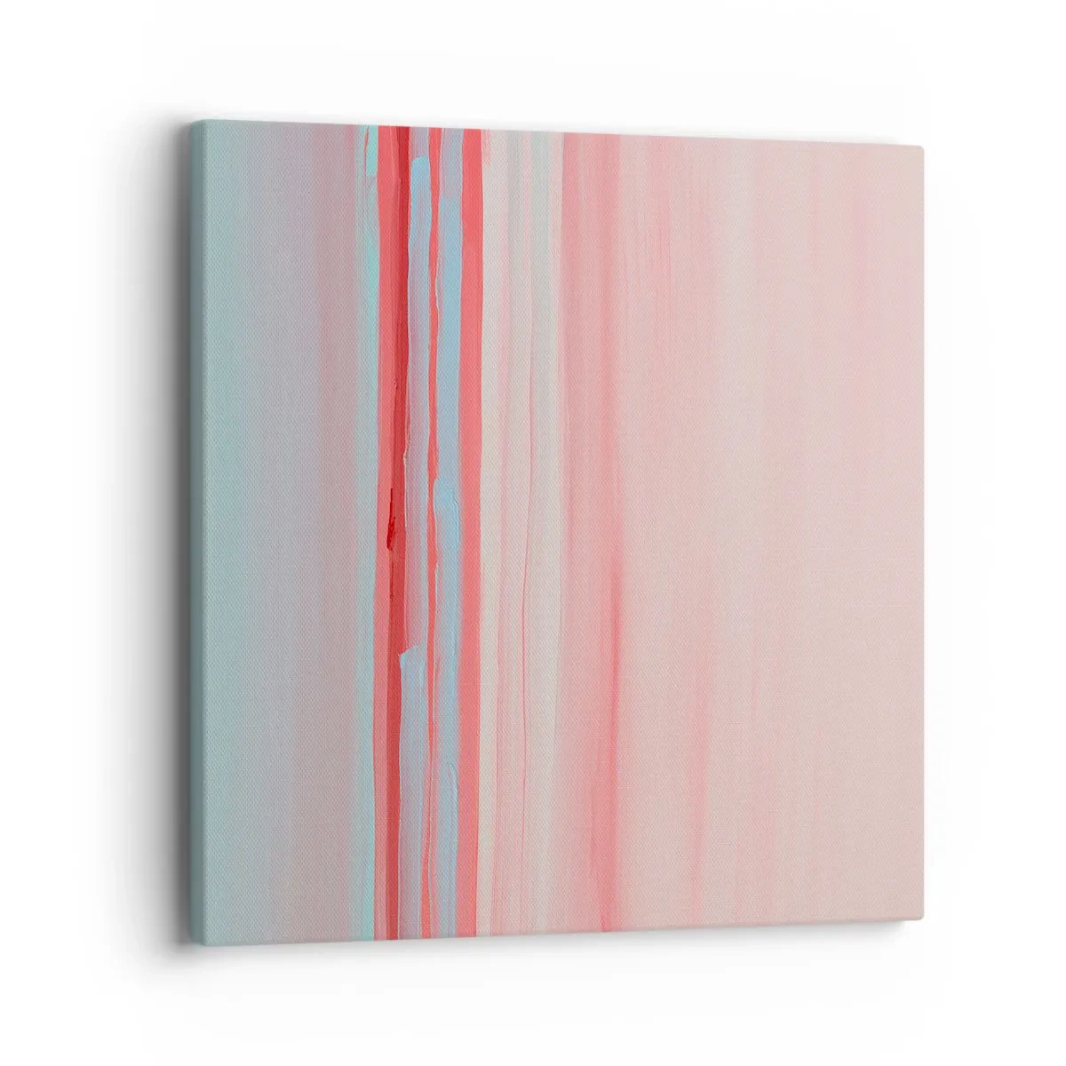 Lærredstryk - Billede på lærred - Abstraktion ved daggry - 40x40 cm