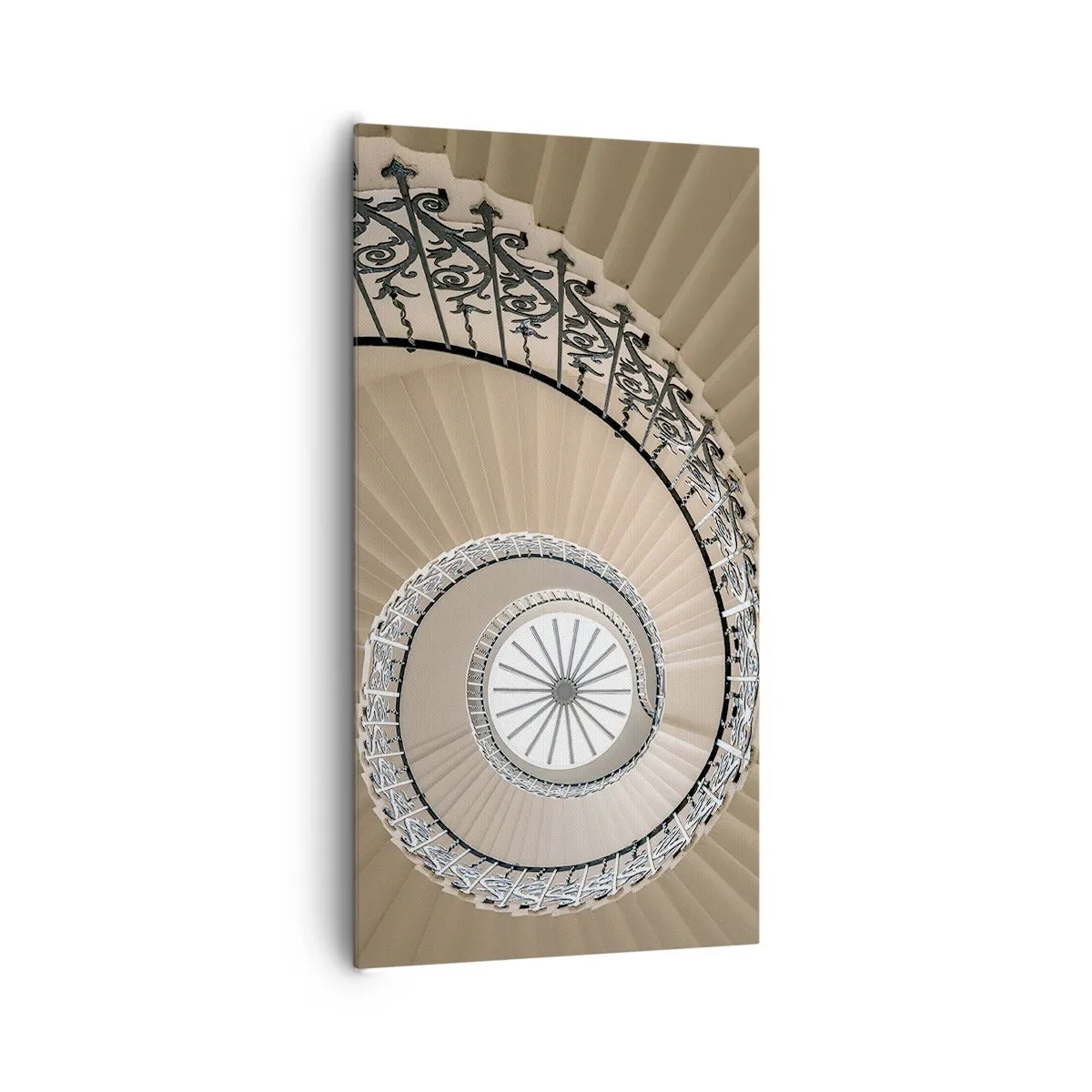 Lærredstryk - Billede på lærred - I midten af en skal - 65x120 cm