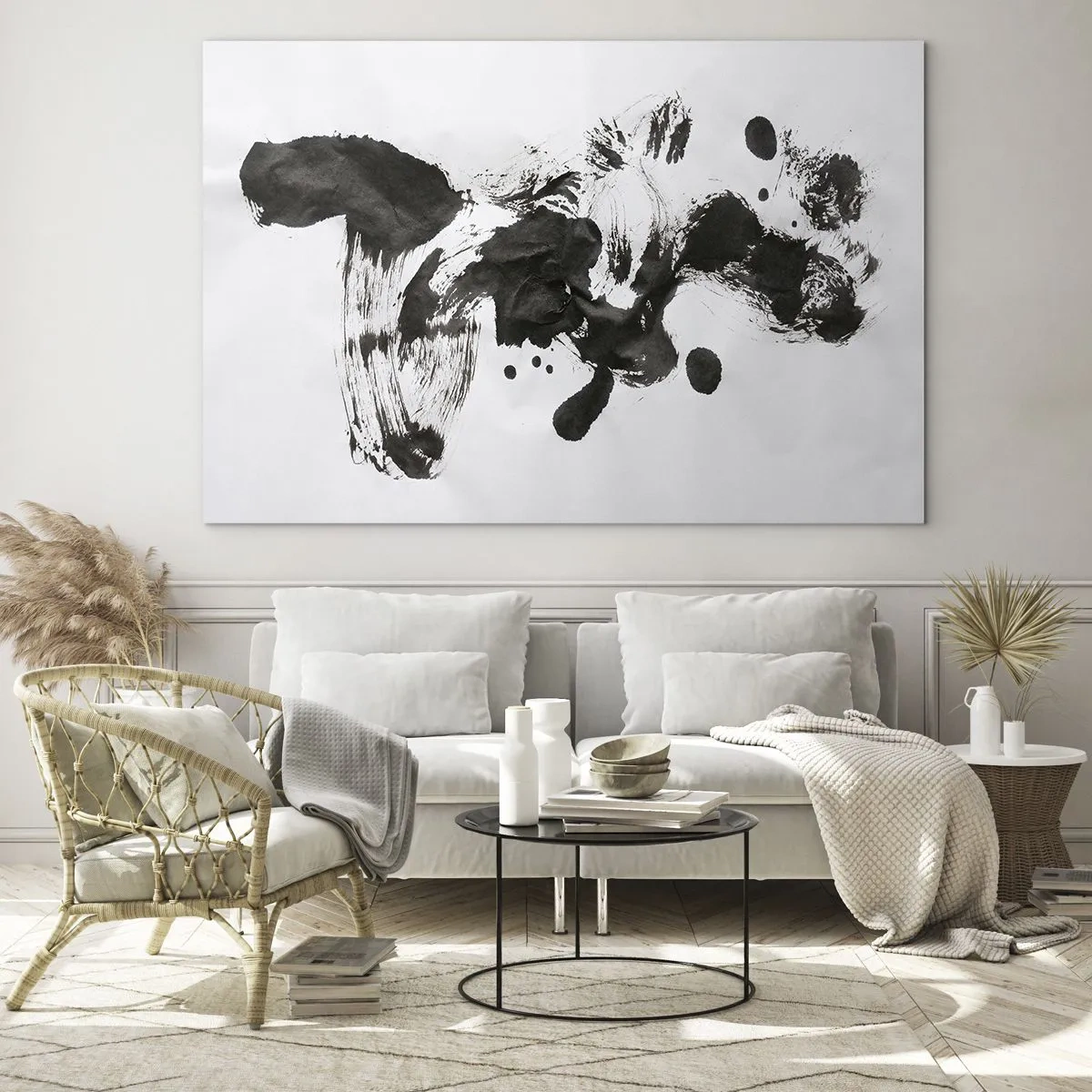 Billede på glas - En metode i galskaben? - 70x50 cm