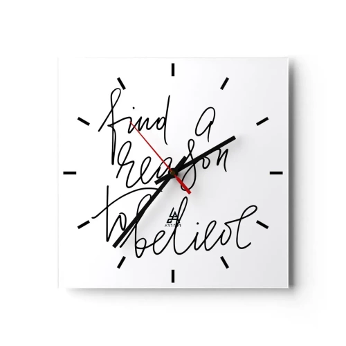 Vægur, Uret - Det er muligt - 30x30 cm