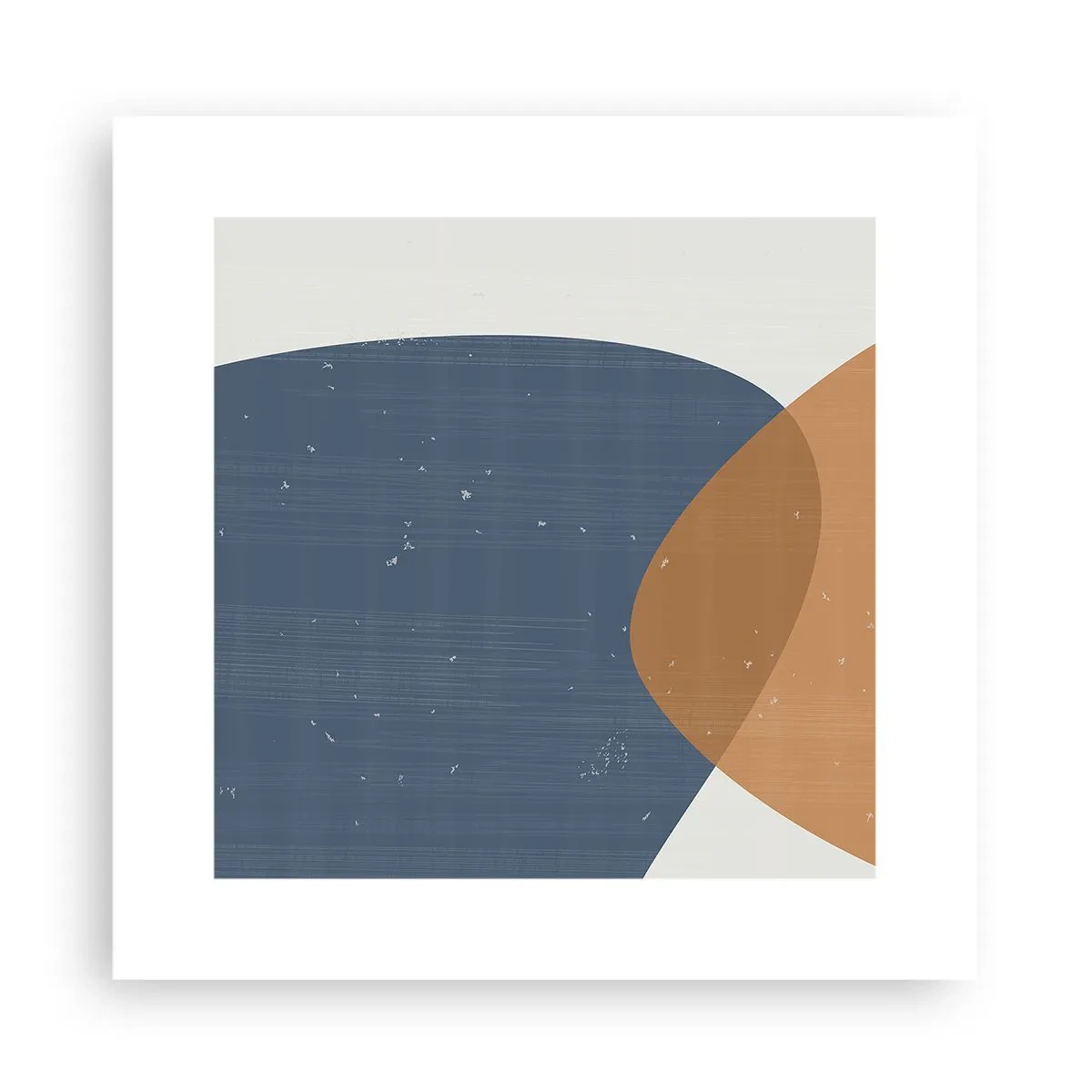 Plakat - Ovaler og påvirkninger - 30x30 cm