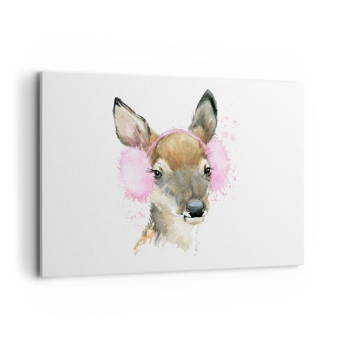 Lærredstryk - Billede på lærred - Og frosten er ikke længere skræmmende - 120x80 cm