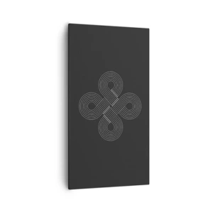 Lærredstryk - Billede på lærred - I den keltiske ånd - 55x100 cm