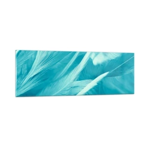 Billede på glas - At drukne i fluff - 90x30 cm