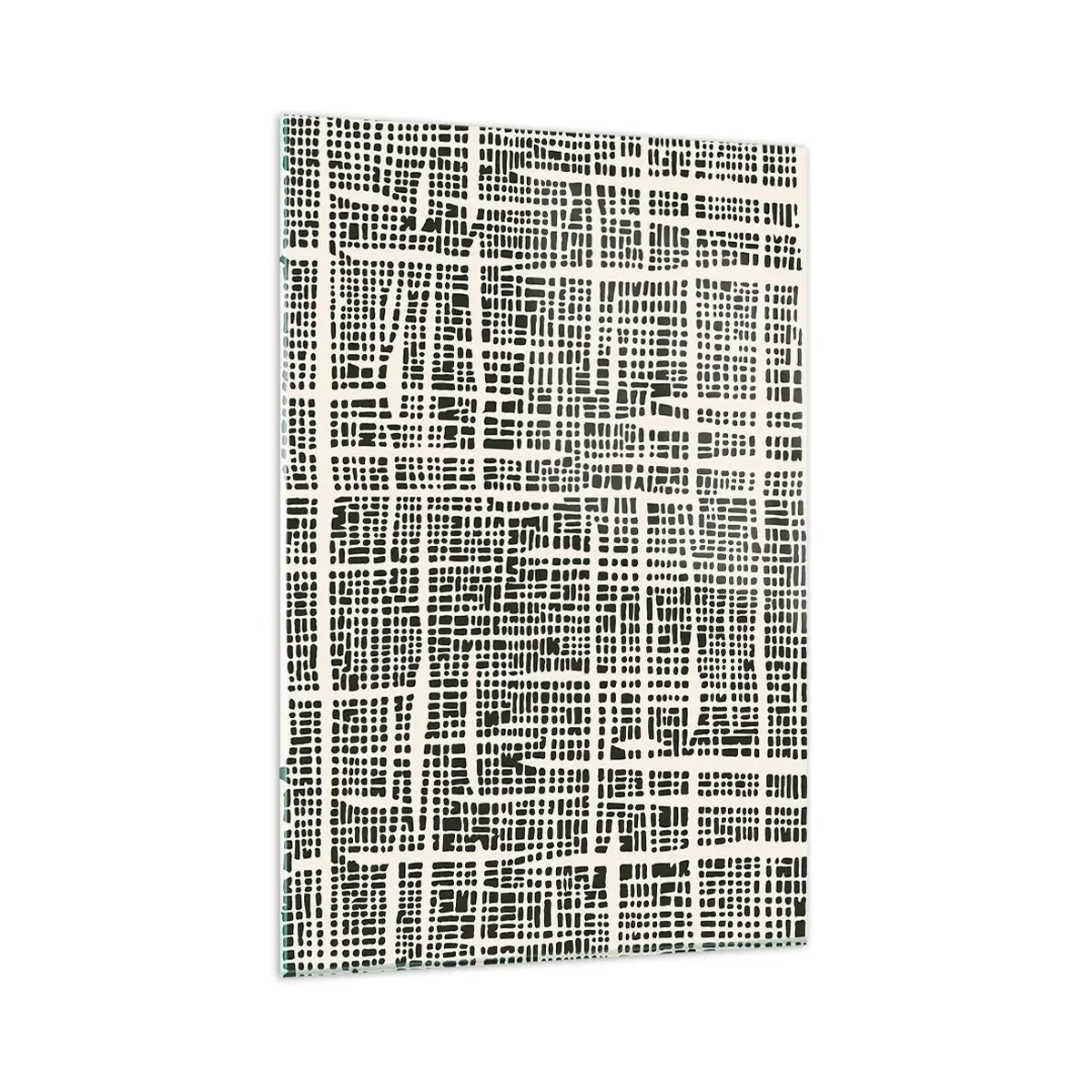 Billede på glas - En sammensætning vævet - 80x120 cm