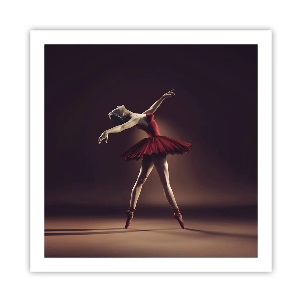 Plakat - Prima ballerina - 60x60 cm