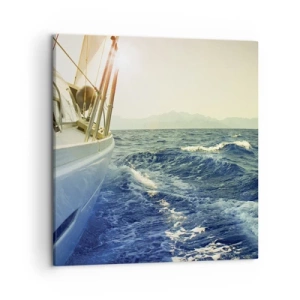 Lærredstryk - Billede på lærred - For eventyr - 50x50 cm