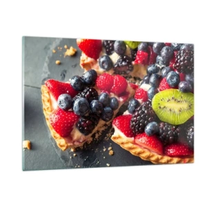 Billede på glas - Dolce vita! - 120x80 cm