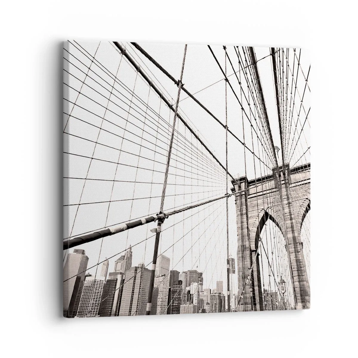 Lærredstryk - Billede på lærred - Katedralen i New York - 30x30 cm