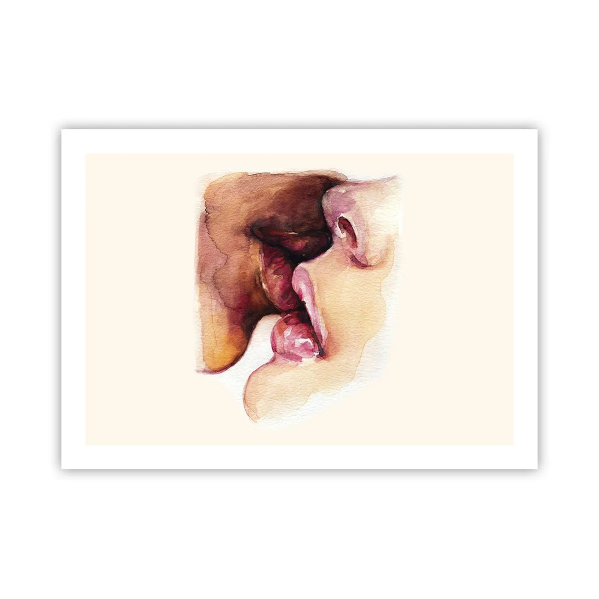 Plakat - Som nat og dag, jord og himmel - 70x50 cm