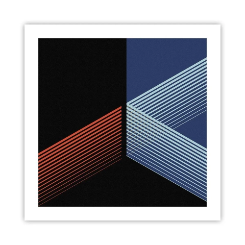 Plakat - En simpel historie - 50x50 cm