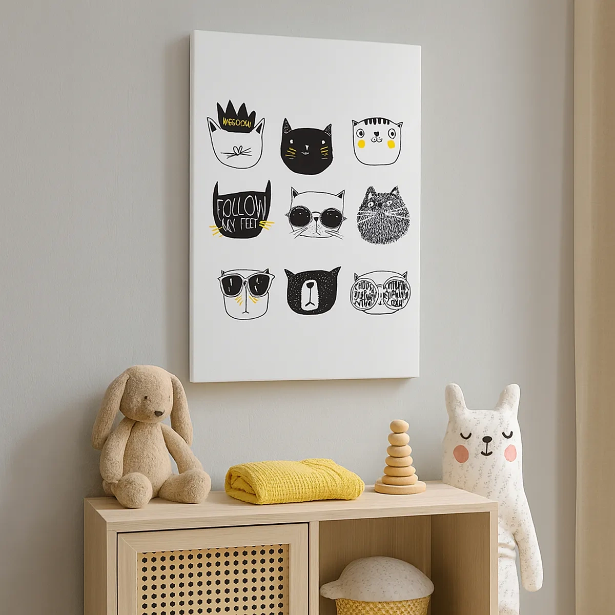 Lærredstryk - Billede på lærred - Alle andre - 50x70 cm