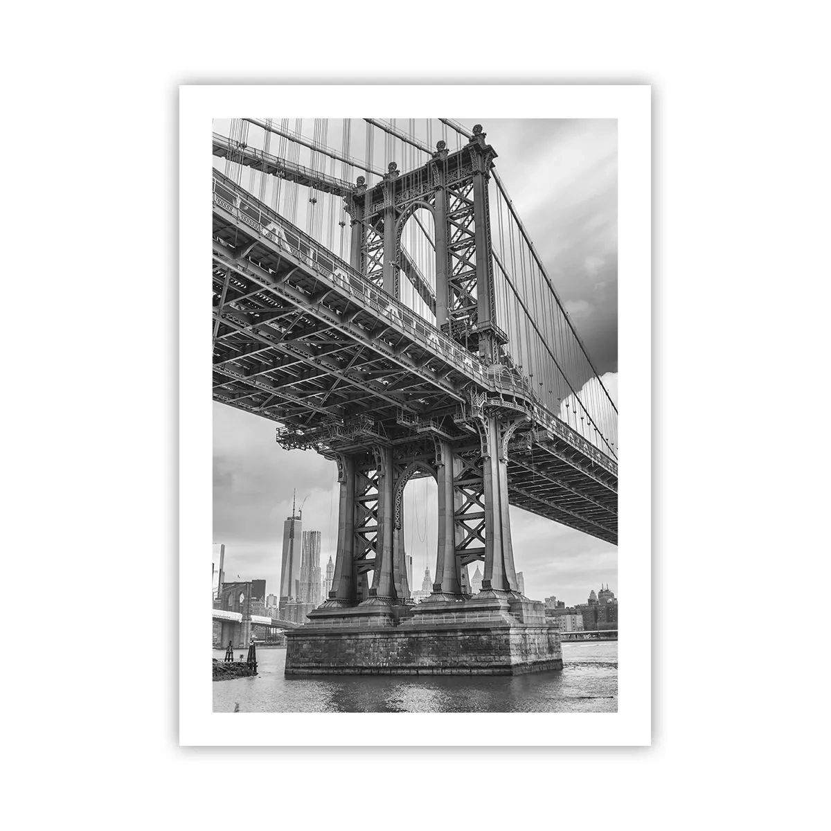 Plakat - Til byens hjerte - 50x70 cm