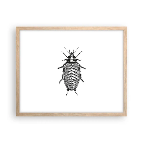 Plakat i ramme af lyst egetræ - Sikke et eksemplar! - 50x40 cm