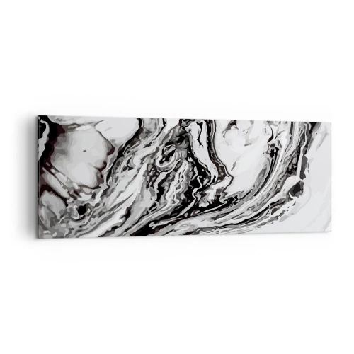 Lærredstryk - Billede på lærred - I begyndelsen var det kaos - 140x50 cm