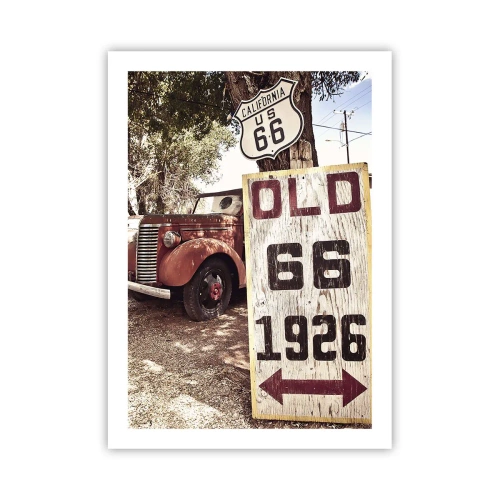 Plakat - En legende om det amerikanske landskab - 50x70 cm