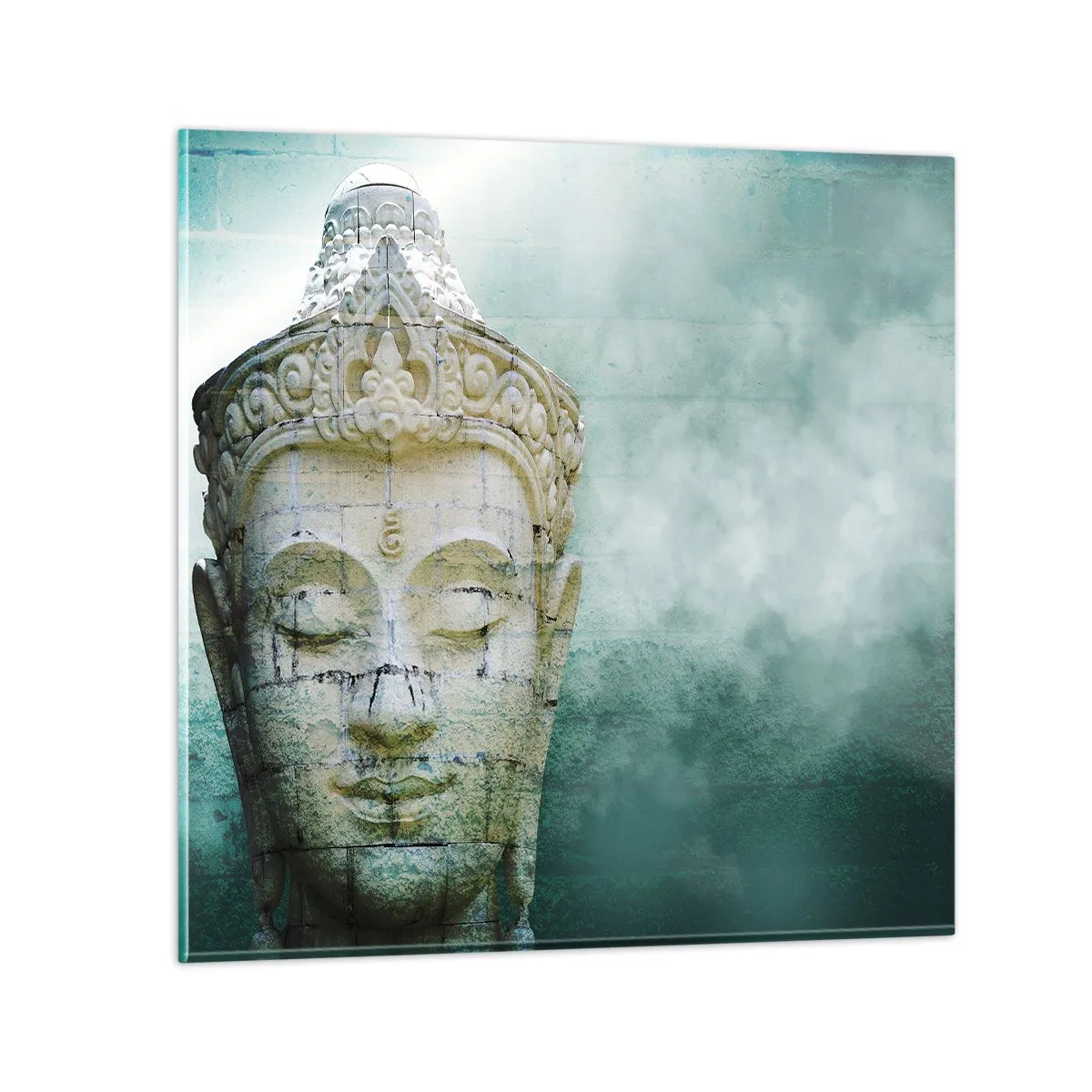 Billede på glas - På jagt efter lys - 40x40 cm