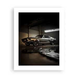 Plakat - Tilbage til fortiden - 40x50 cm