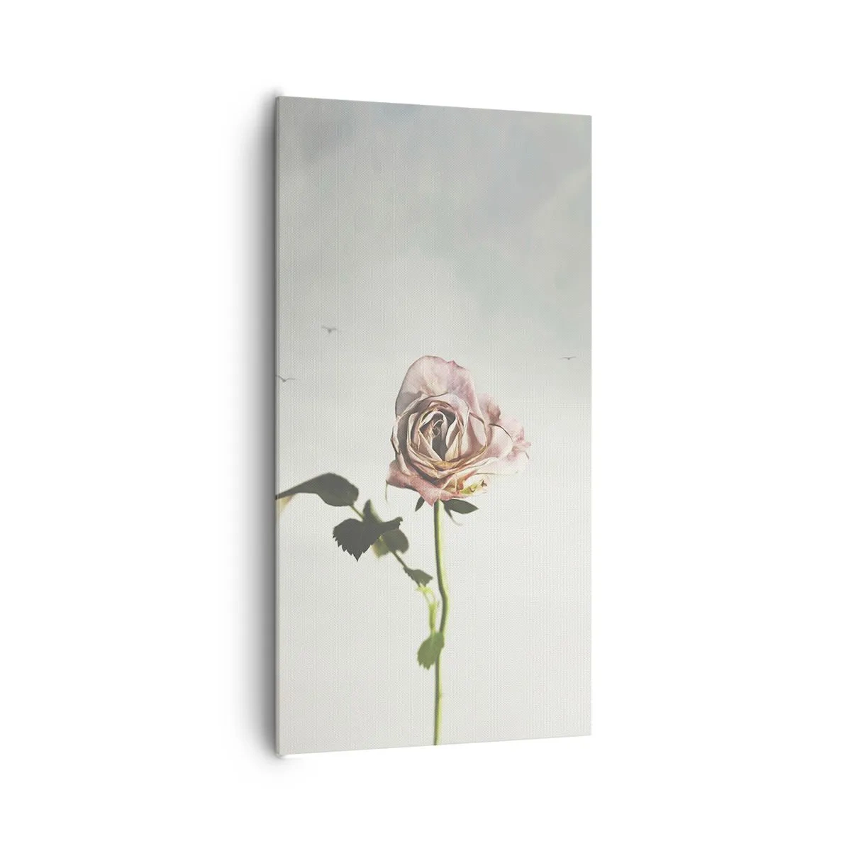 Lærredstryk - Billede på lærred - Velkomst til foråret - 65x120 cm